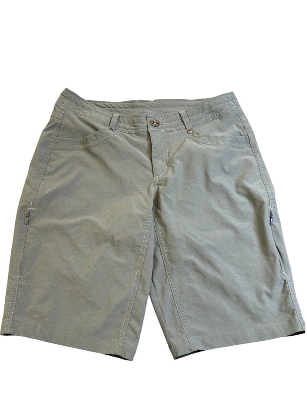 KÜHL Trekr Hiking Shorts Women's 6 Sage Green RECON Quick Dry Stretch EUC